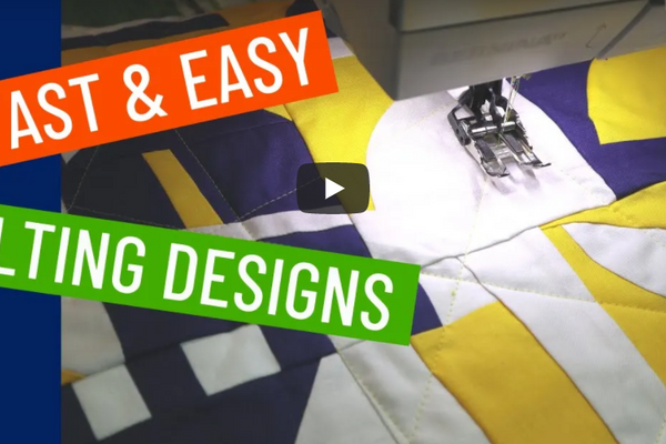 10 Fast & Easy Quilting Designs - Finish Your Quilt