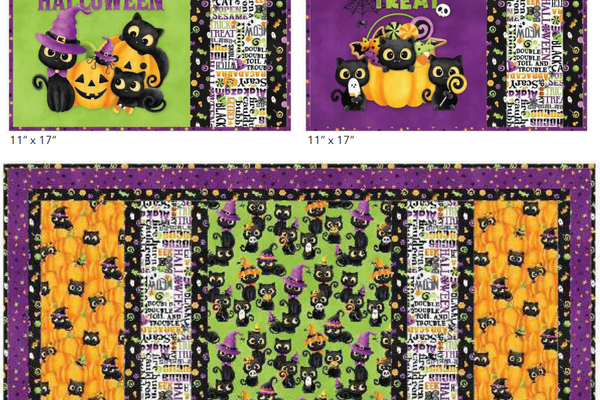 Mischievous Kitties Table Set - Free Quilting Pattern
