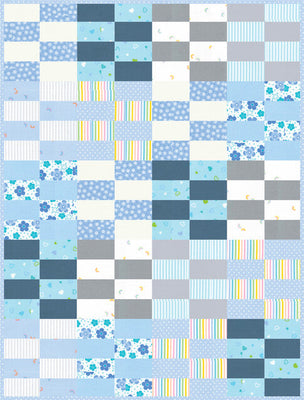 Basic Blocks Quilt Pattern - Free Download for Beginner Quilters