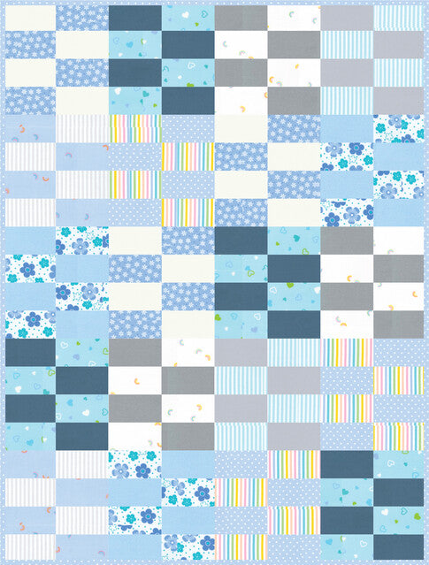 Basic Blocks Quilt Pattern - Free Download for Beginner Quilters