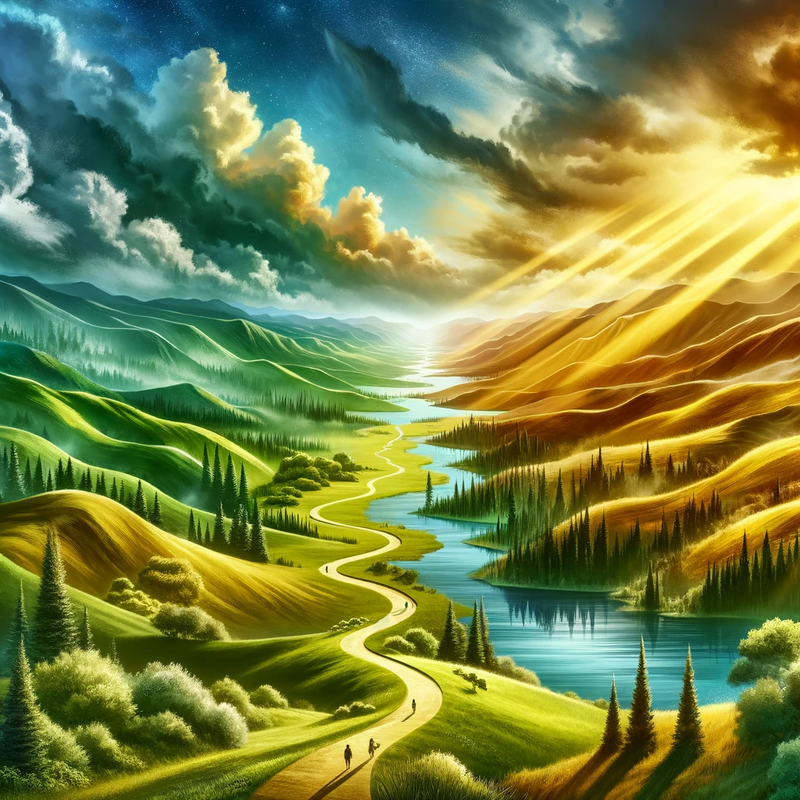 Path of Resilience: A Journey Illuminated by Hope and Courage