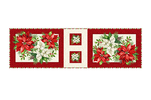 Holiday Joy Table Runner Free Quilting Pattern - Download PDF