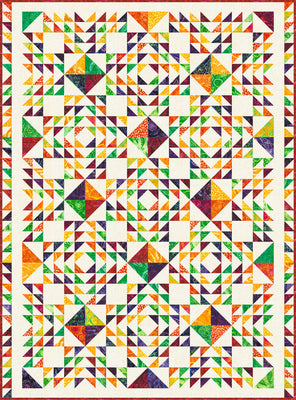 Tutti Frutti Quilt Pattern - Fat Quarter Friendly Design by Darlene Zimmerman