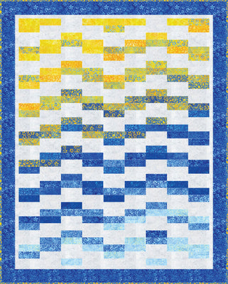 Free Rolling Hills Quilt Pattern - Beginner-Friendly Design with Stunning Ombre Effect