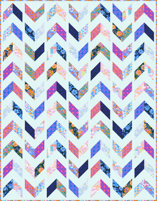 Floating Geese Quilt Pattern - Free Beginner-Friendly Flying Geese Design