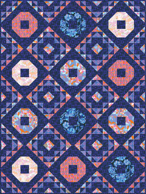 Ice Box Quilt Pattern - Stunning Octagonal Design by Ariga Wilson