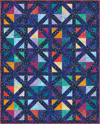 Free "Overview" Quilt Pattern - Beginner-Friendly Star Block Design