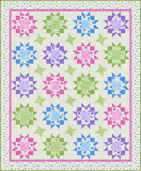 Maple Stars: A Beginner-Friendly Quilt with a Burst of Color
