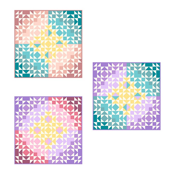 Radiant Light Quilt Pattern - Free Download