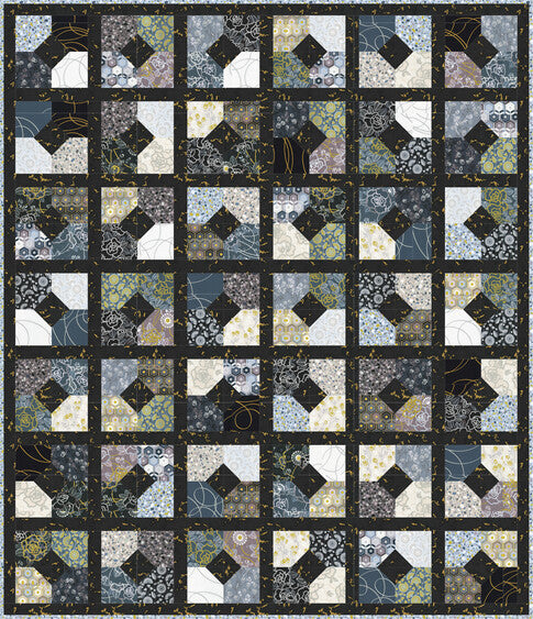 Free Silverstone Quilt Pattern - Beginner-Friendly Design with Ten Square Friendly Blocks
