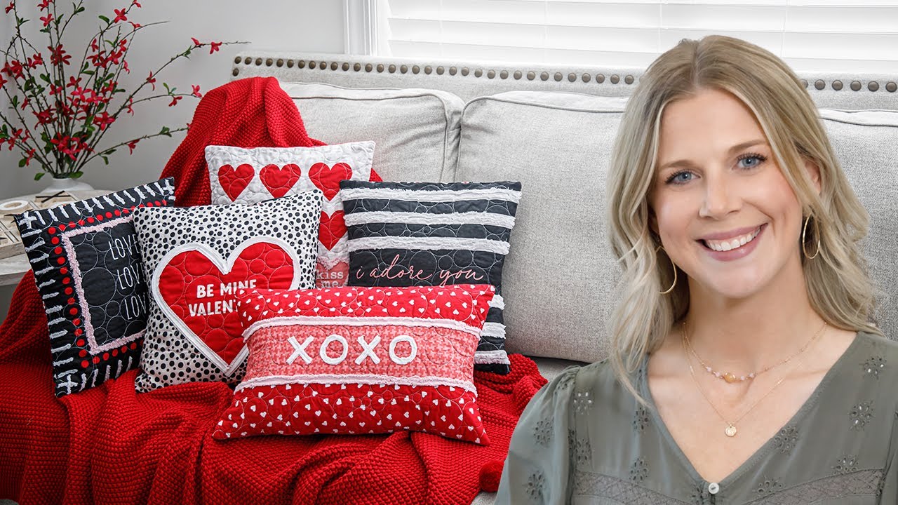 How to Make an XOXO Pillow Panel with Misty From Missouri Star (Instructional Video)