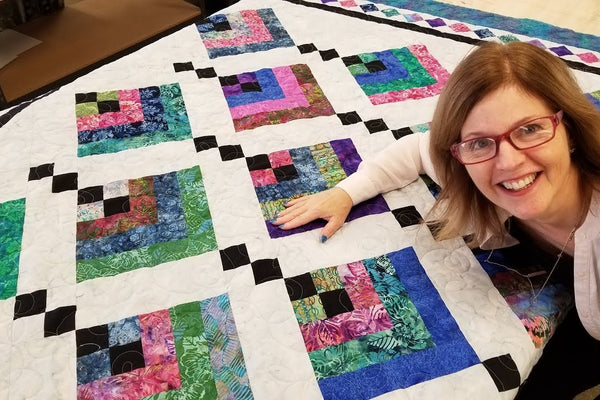 Jordan Fabrics Hanging Gardens Quilting Tutorial