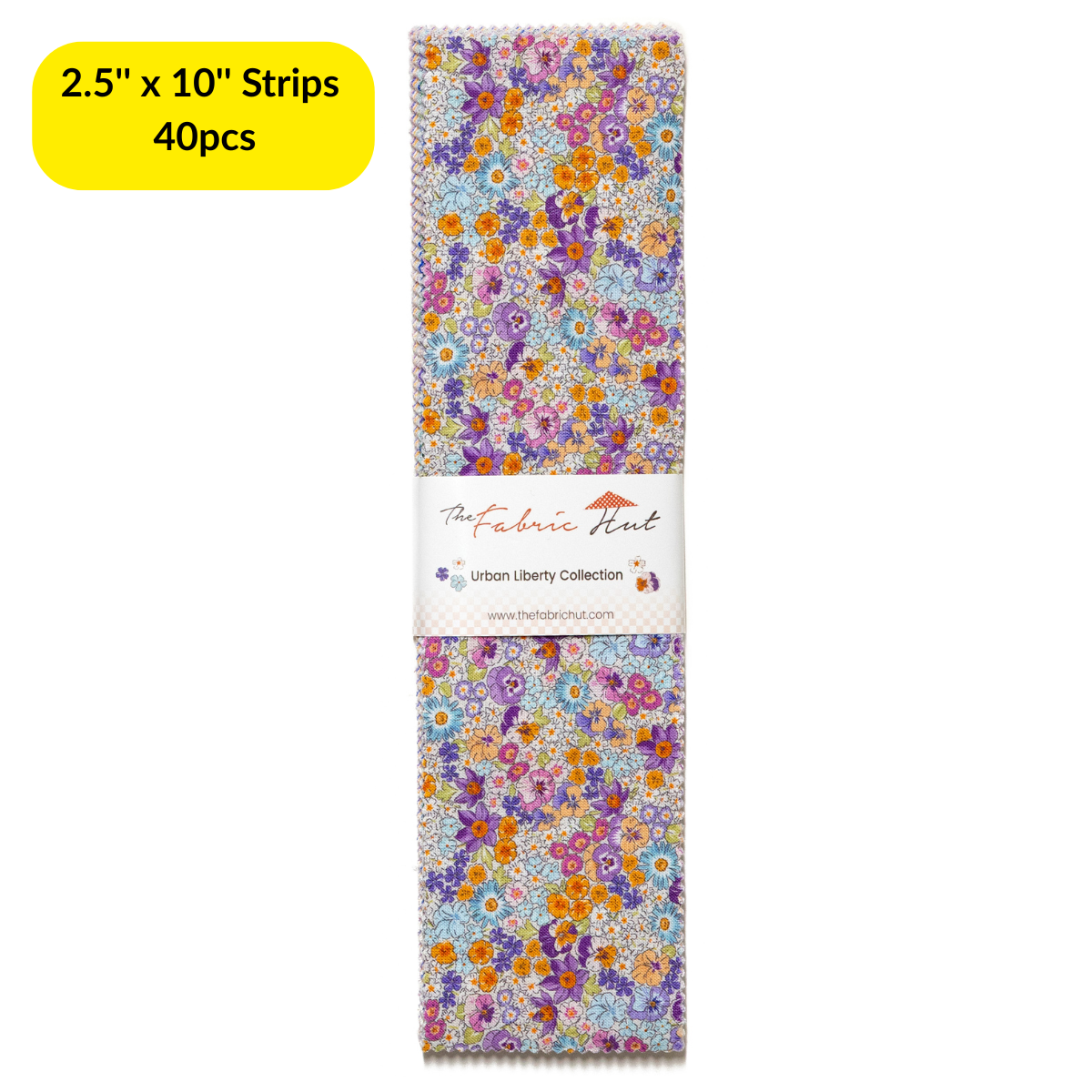 2.5'' x 10'' Mini Strips 40pcs - Urban Liberty Collection