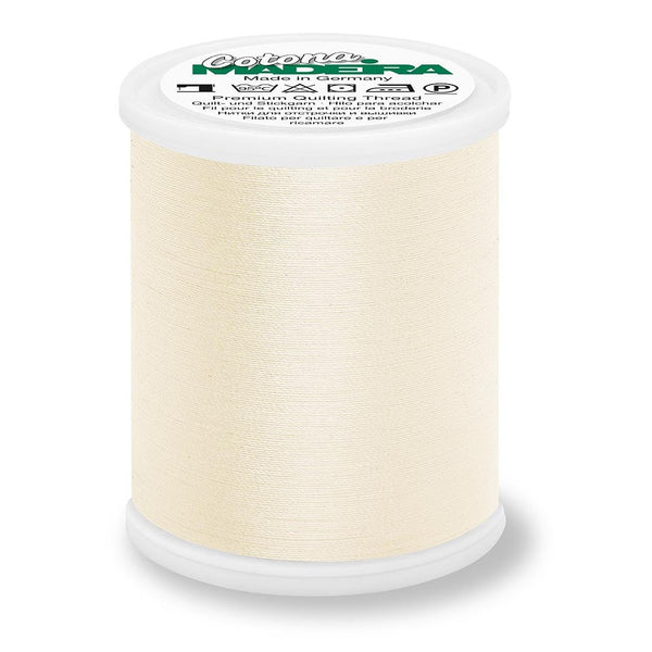 Madeira Cotona 50 WT Quilting & Sewing Thread- 1100yd - 738 Cream