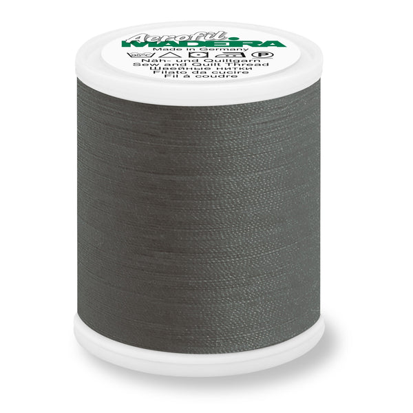 Madeira Aerofil 120 Polyester Quilting & Sewing 40WT Thread - 1100 Yards- 8111 Carbon