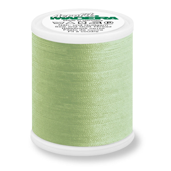 Madeira Aerofil 120 Polyester Quilting & Sewing 40WT Thread - 1100 Yards- 8648 Green