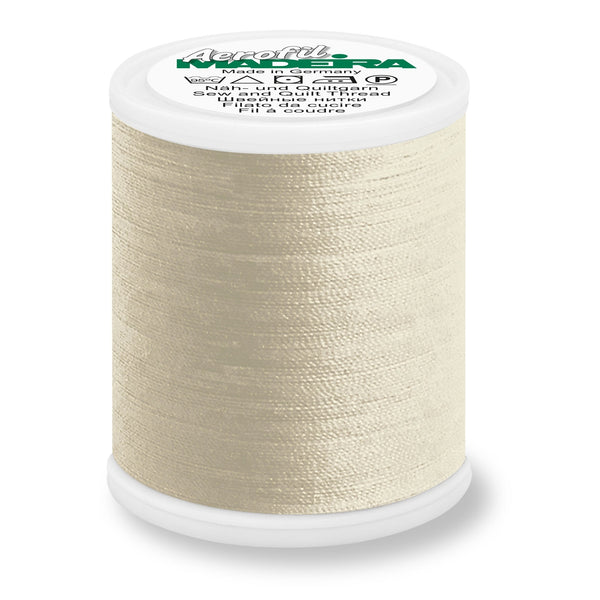 Madeira Aerofil 120 Polyester Quilting & Sewing 40WT Thread - 1100 Yards- 8822 Tan