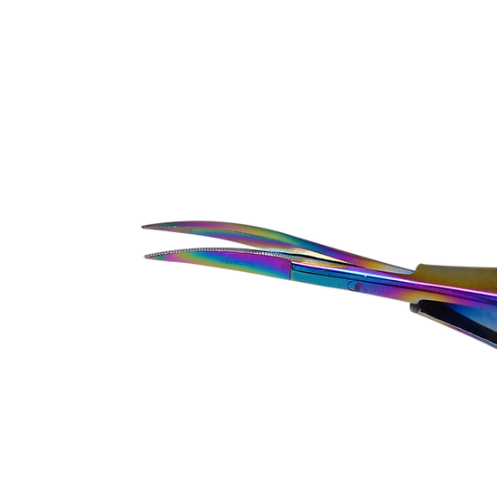 EZ Snip Micro Serrated Titanium Coated Curved Blade