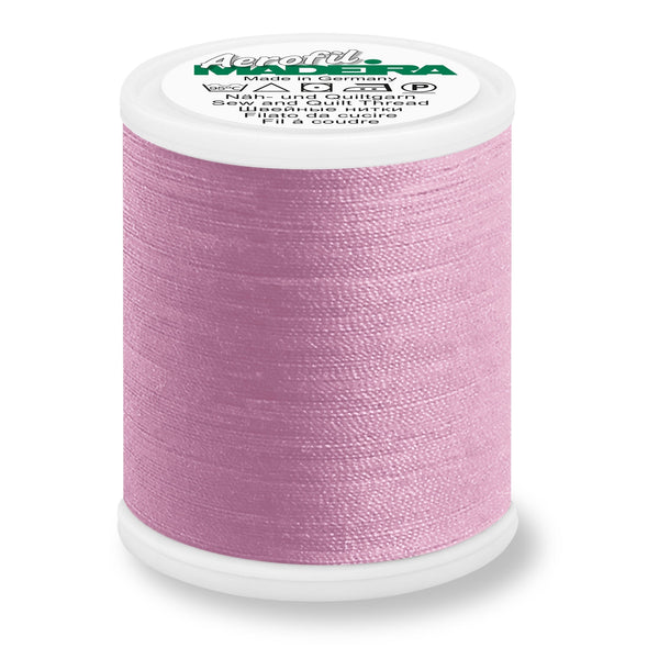 Madeira Aerofil 120 Polyester Quilting & Sewing 40WT Thread - 1100 Yards- 9160 Pink
