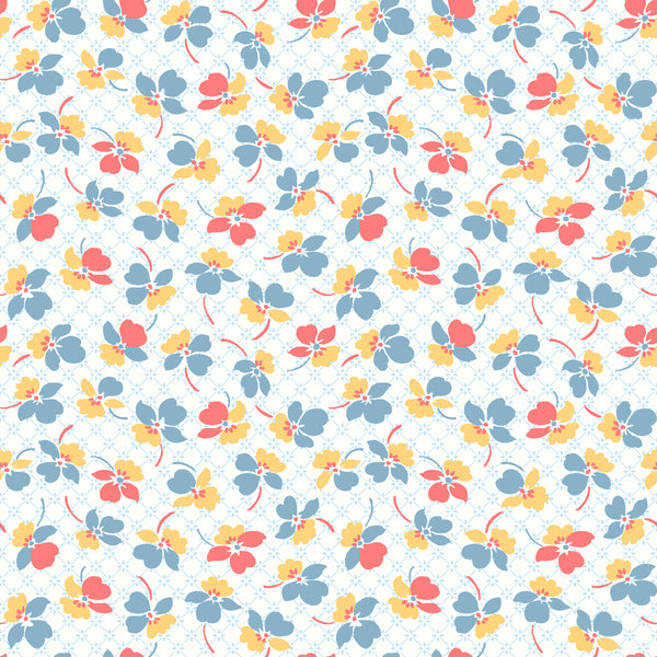 Franny's Flowers Strip Roll  2.5" x 44" Strips (40pc)