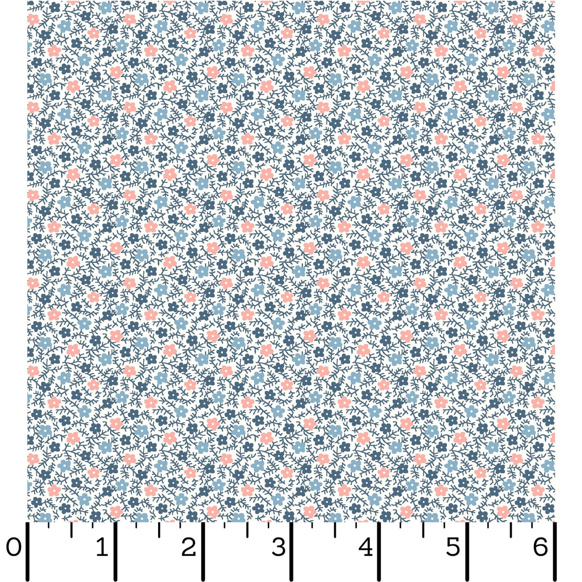 Franny's Flowers Strip Roll  2.5" x 44" Strips (40pc)