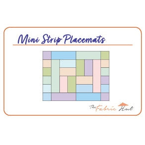 Mini-Strips Placemats Pattern