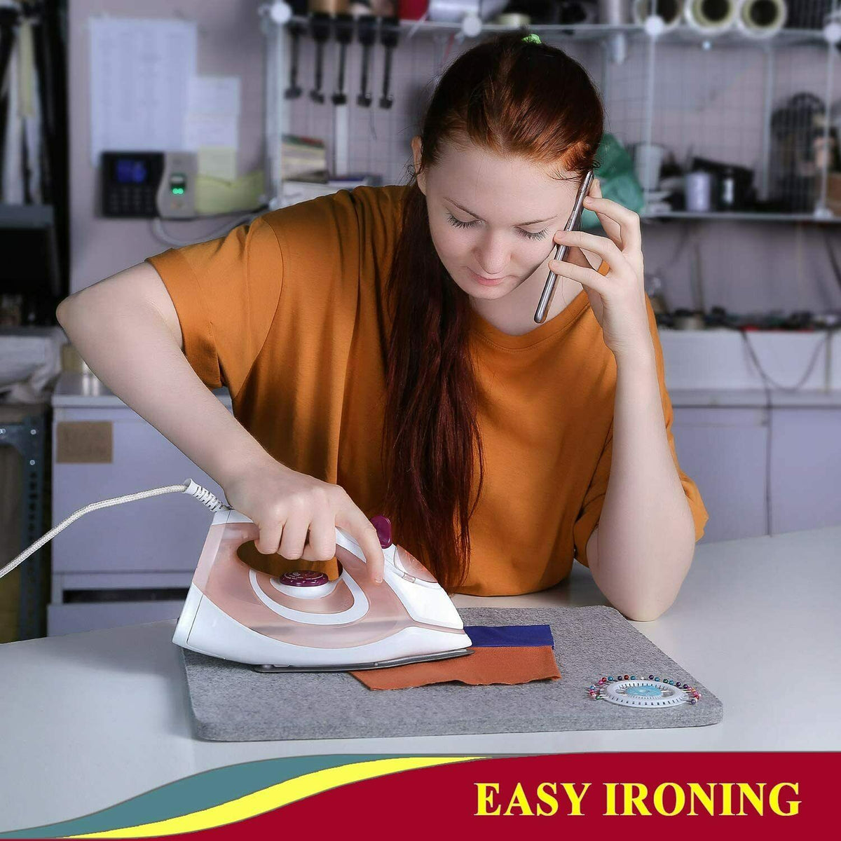 100% Wool Ironing Mat - Wool Pressing Mat 17" x 13.5" - The Fabric Hut