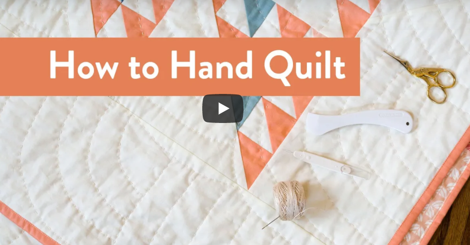 How To Hand Quilt