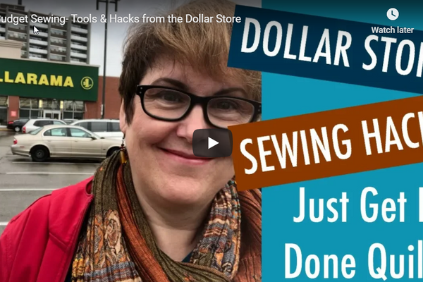 Budget Sewing- Tools & Hacks from the Dollar Store