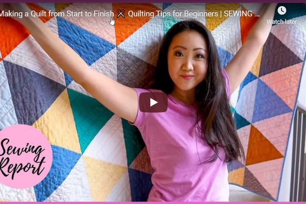 Making a Quilt from Start to Finish ✂️ Quilting Tips for Beginners