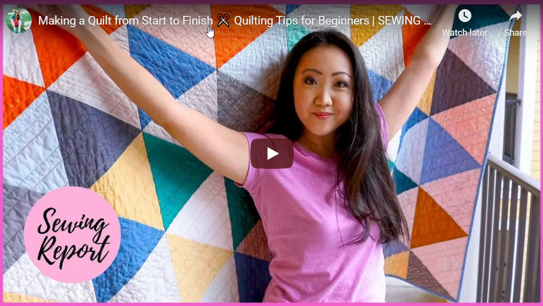 Making a Quilt from Start to Finish ✂️ Quilting Tips for Beginners