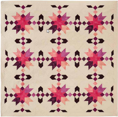 Garnets and rubies quilt free pattern