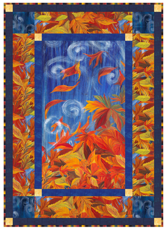 Wild Night Free Quilt Pattern - Download PDF Pattern for Stunning Fall Colors