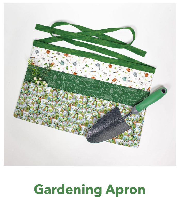 Free Gardening Apron Pattern - Download Plant With Love Apron Pattern PDF