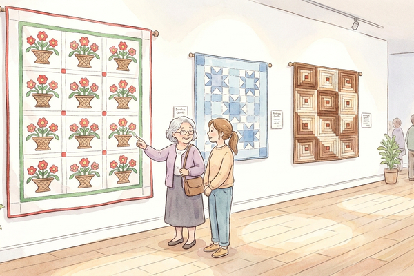 250 Years of Quilts exhibit
