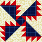 Indian Trail Free Quilt Block Pattern