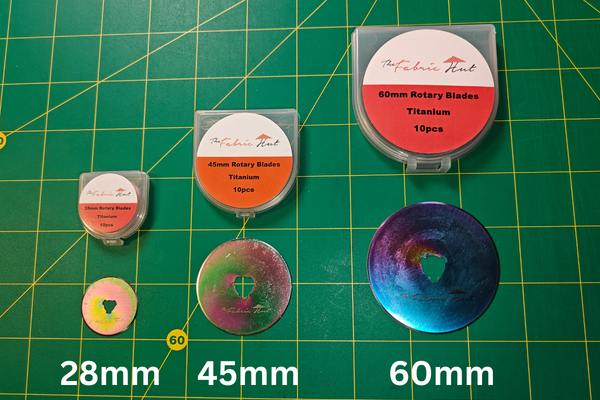 Choosing the Right Rotary Cutter Blade Size: 28mm, 45mm, or 60mm?