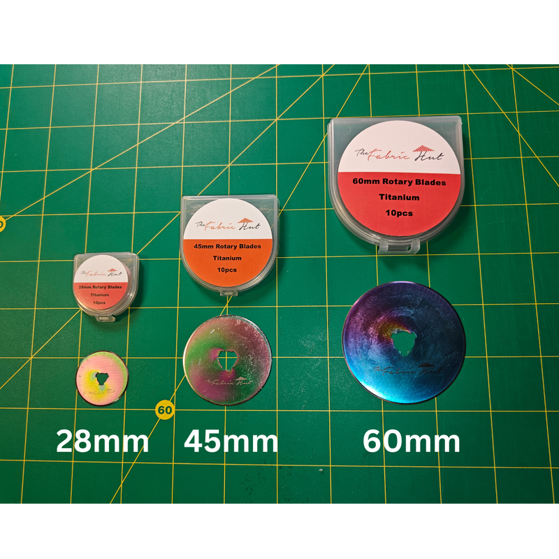 Choosing the Right Rotary Cutter Blade Size: 28mm, 45mm, or 60mm?