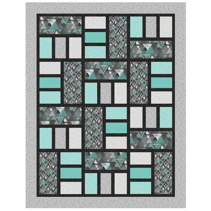 Cosmo Oxygen Lap Quilt - FREE DOWNLOAD