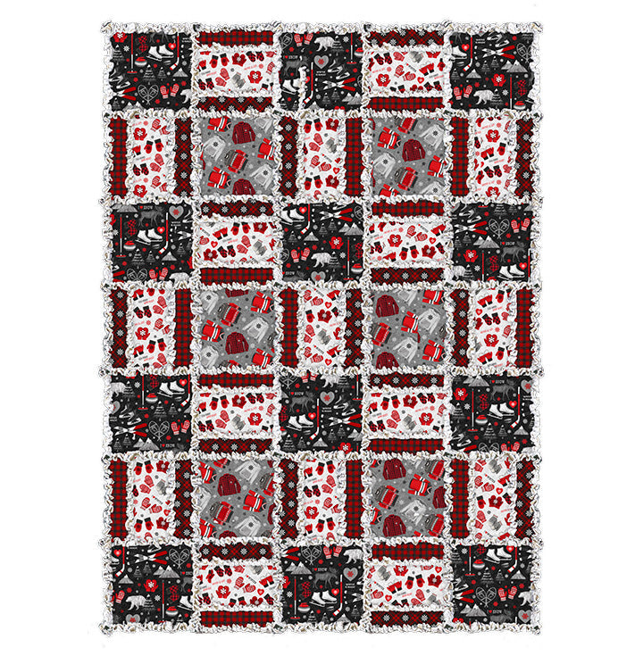 Cozy Up Rag Quilt - FREE DOWNLOAD