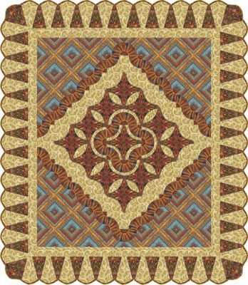 Empress Bouquet Free Quilt Pattern by Peggy Toole for Robert Kaufman