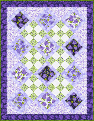 Free Dancing Tiles Quilt Pattern PDF by Debbie Beaves