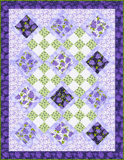 Free Dancing Tiles Quilt Pattern PDF by Debbie Beaves