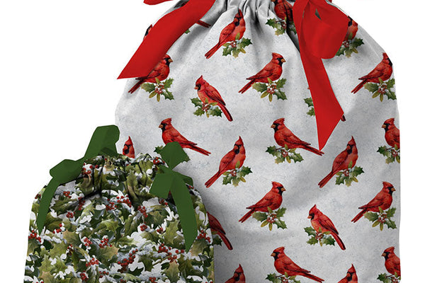 The Cardinal's Visit Fast &amp; Easy Gift Bags - FREE DOWNLOAD