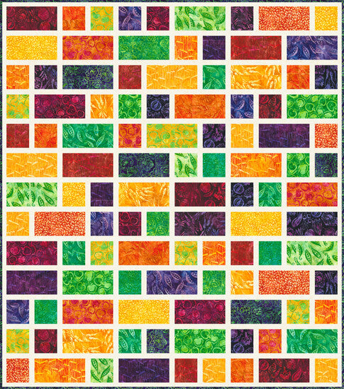Free Colorful Garden Plots Quilt Pattern: Perfect for Showcasing Beaut ...