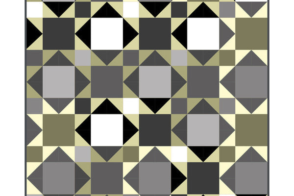 Around the Block in Half Yards