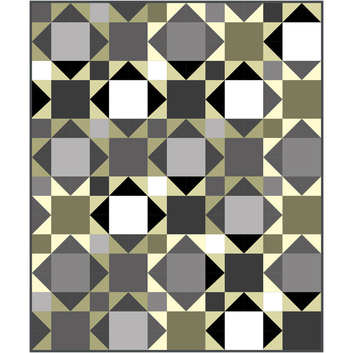 Around the Block in Half Yards