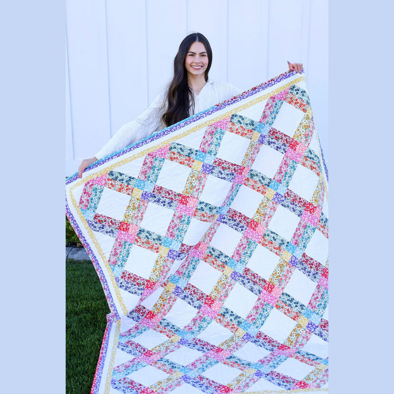 How to Make a Morning Glory Quilt - Free Project Tutorial