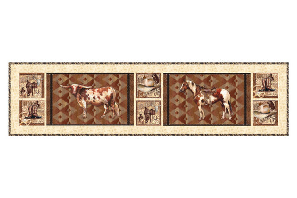 Saddle Up Table Runner - FREE DOWNLOAD