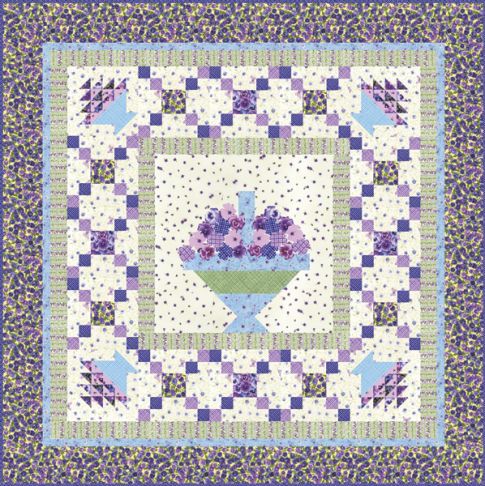 Basket Bouquet Free Quilt Pattern